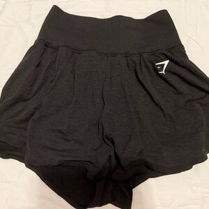 Women’s Black Gymshark Running Shorts Small